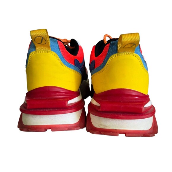 Javi Hero Mens Size 12 Chunky Sneakers Shoes Colorful Bold Urban Inspired - Picture 5 of 7